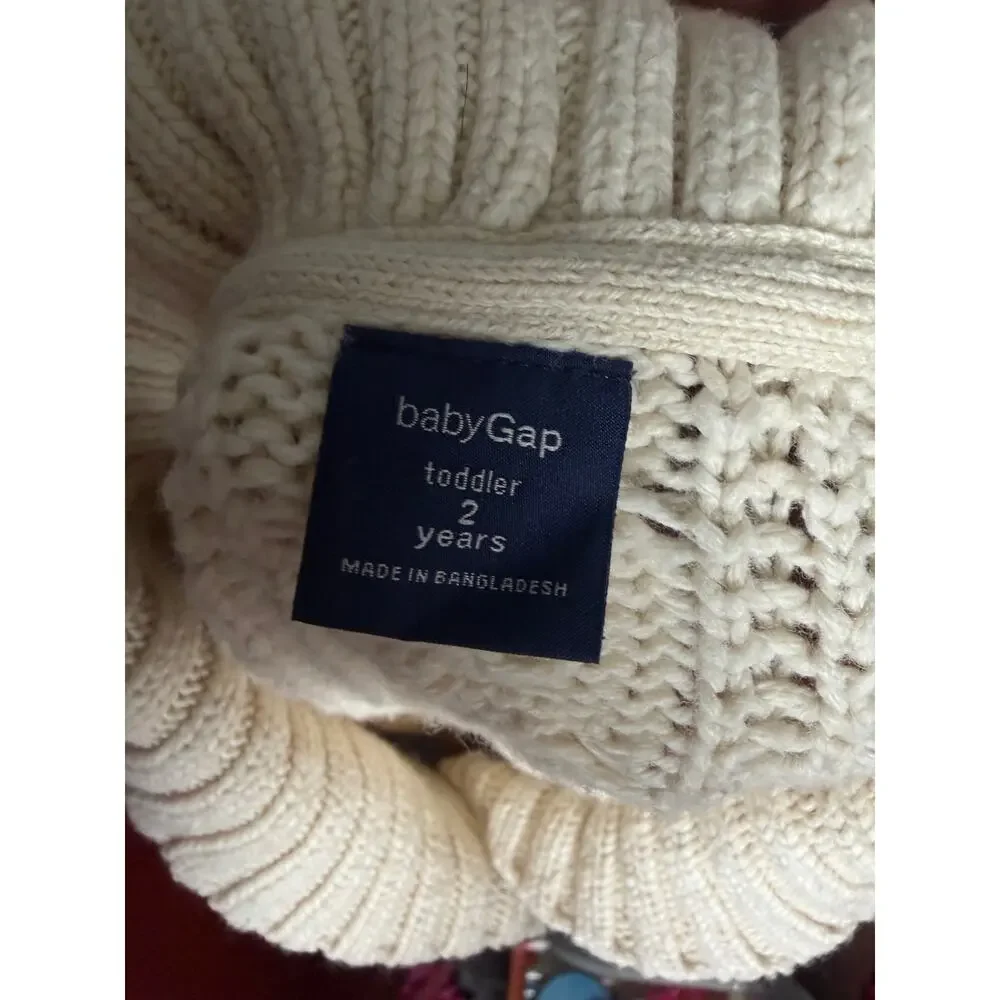 Baby Gap Cable Knit Cardigan for Toddler-Size 2